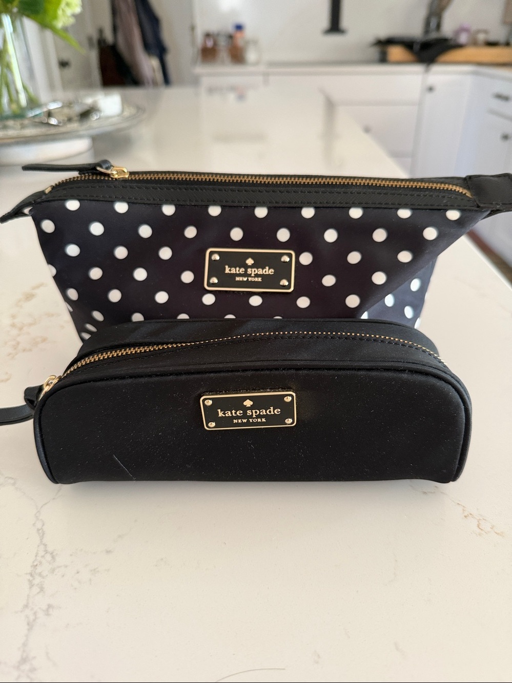 Kate spade cosmetic bags